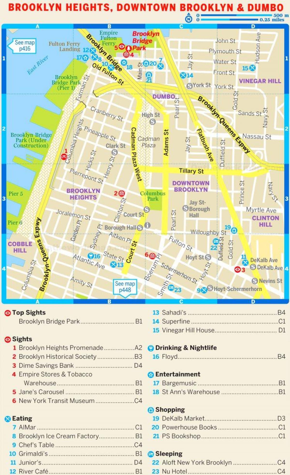 Cartina di Brooklyn